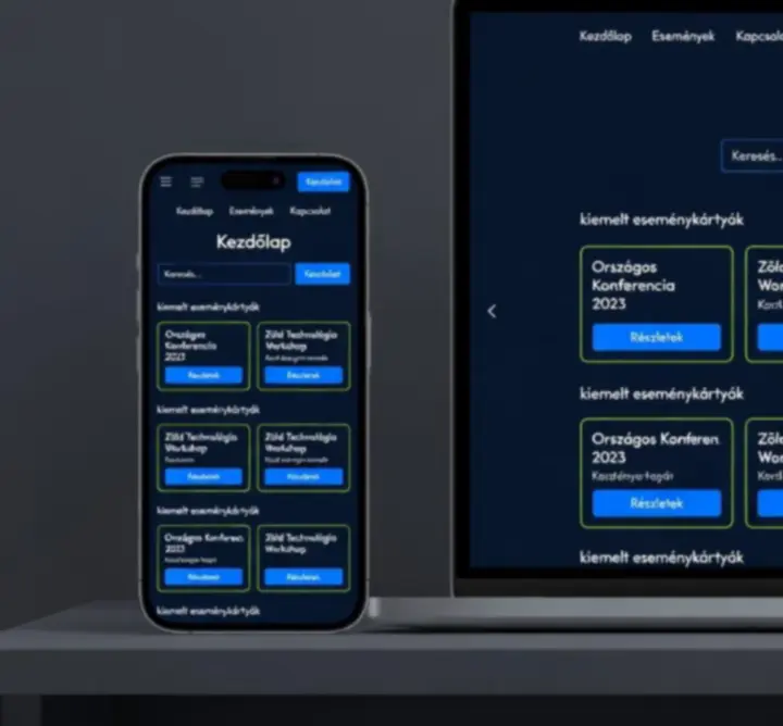 Mobilbarát információs felület menetrendekkel